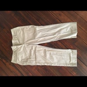 Khaki capris